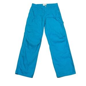 REFUGE BRIGHT BLUE HIGH RISE CARGO PANTS/ Size S